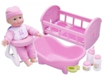 SMILY PLAY LALKA JULKA BOBAS Z KOŁYSKĄ I WANIENKĄ