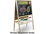 DUŻA DREWNIANA TABLICA 5w1 PAPIER LICZYDŁO LITERKI, PBC, 3Toysm