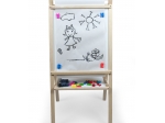 DUŻA NATURALNA TABLICA DREWNO 5w1 PAPIER LICZYDŁO, MPN, 3Toysm