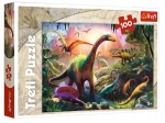 PUZZLE 100 ŚWIAT DINOZAURÓW DINOZAURY TREFL 16277