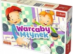 GRA WARCABY MŁYNEK ILUSTR, GRA PLANSZOWA, TREFL