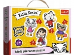 BABY CLASSIC WESOŁA KICIA KOCIA PIERWSZE PUZZLE TREFL 36088