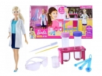 LALKA BARBIE ZESTAW NAUKOWIEC LABORATORIUM GBF78