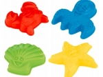 ZESTAW FOREMEK MORSKICH DO PIASKU 4 szt WADER 041090
