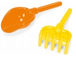 ZESTAW PLASTIKOWE ŁOPATKA I GRABKI DO PIASKU WADER 71130