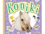 KONIKI KSIĄŻECZKA Z NAKLEJKAMI AKSOMAT 65443